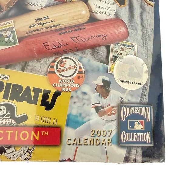 National Baseball Hall Of Fame 2007 Calendar One Size MLB Ronnie Sellers NEW - Picture 2 of 5